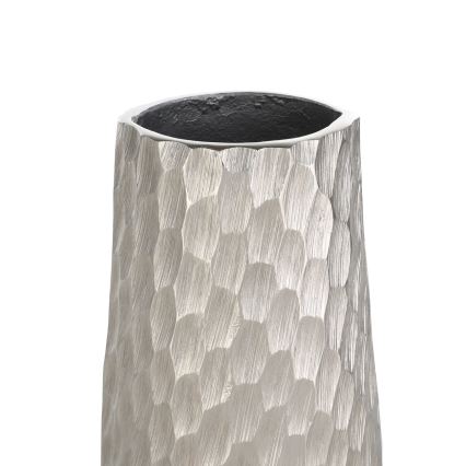 Eglo - Металлическая ваза 40,5x14 см серебристый