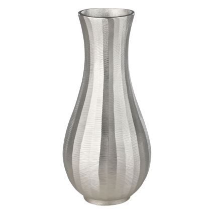 Eglo - Металлическая ваза 28,5x13 см серебристый