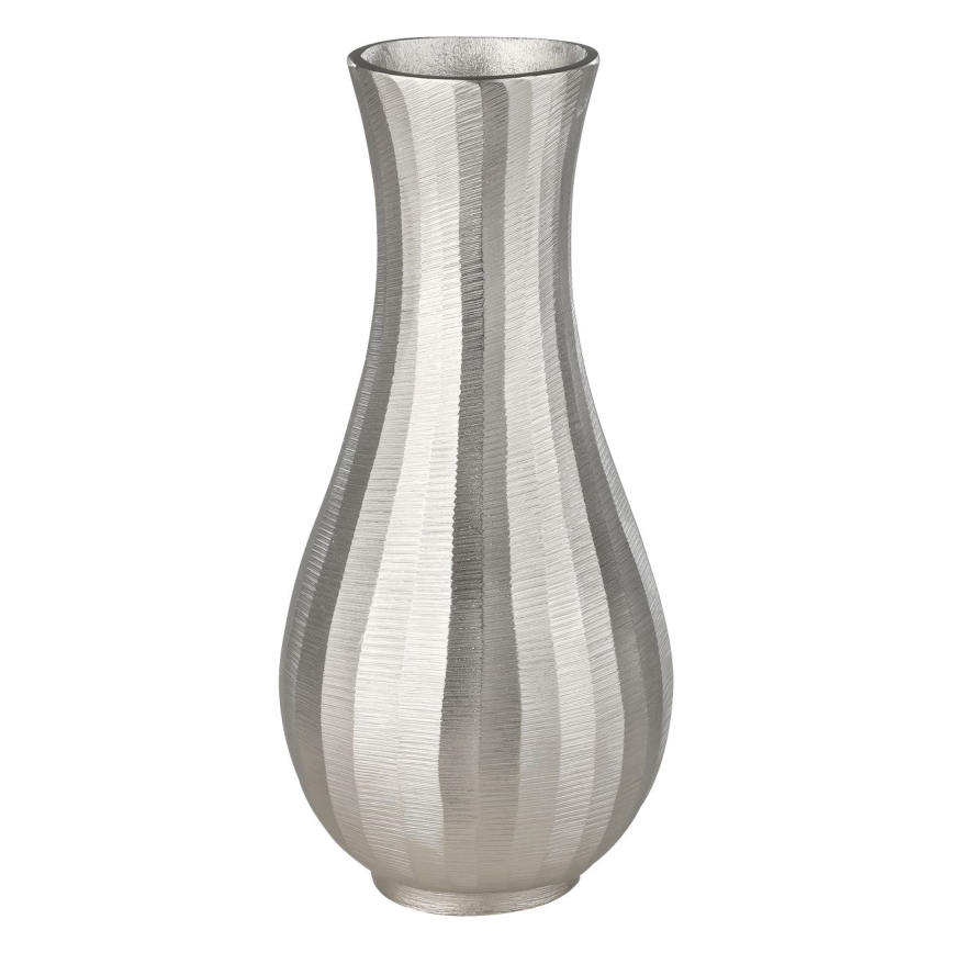 Eglo - Металлическая ваза 28,5x13 см серебристый