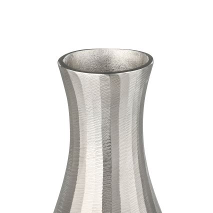 Eglo - Металлическая ваза 28,5x13 см серебристый