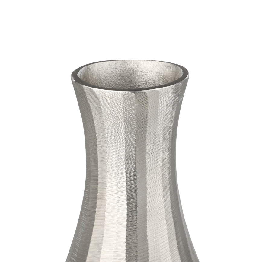 Eglo - Металлическая ваза 28,5x13 см серебристый