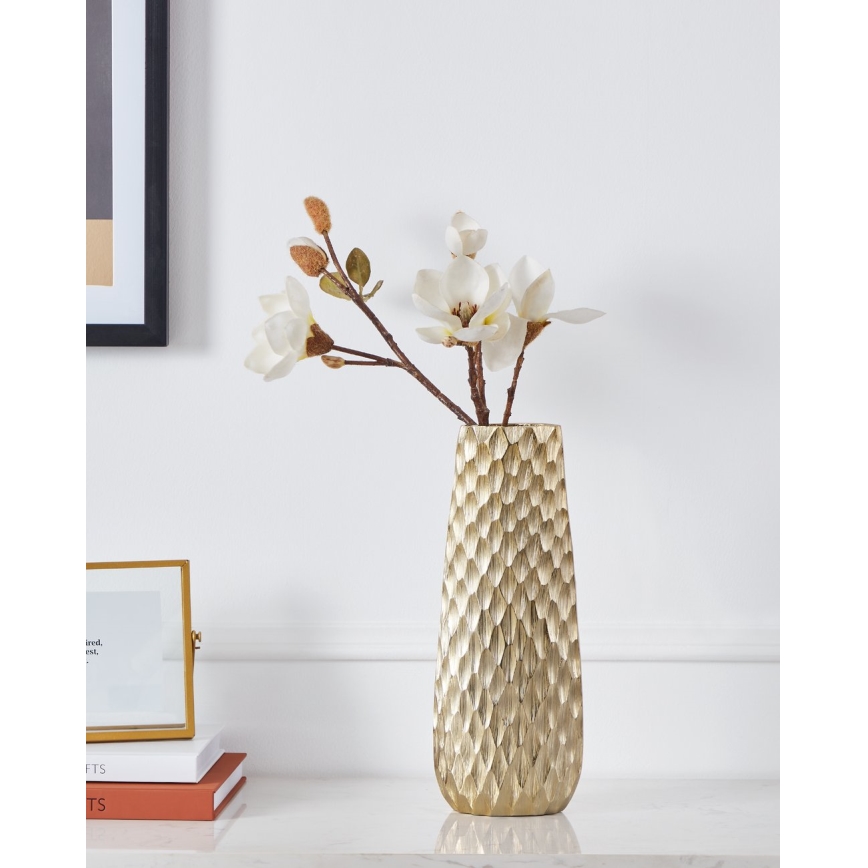 Eglo - Металлическая ваза 31x12 см золотистый