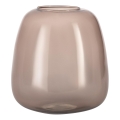 Eglo 421082 - стеклянная ваза DELNITE 24,5x23 см, коричневая/дымчатая