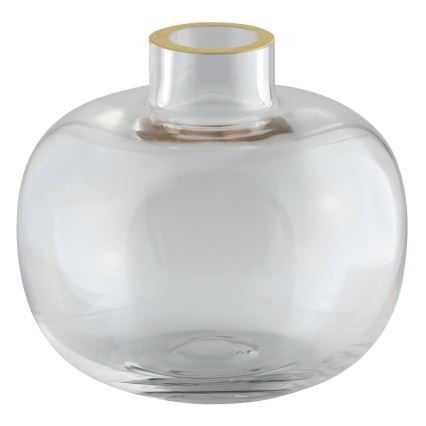 Eglo 421214 - Скляна ваза SIRANANA 11,8x13 см прозора/золота