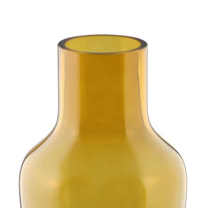 Eglo 421223 - Скляна ваза SIRANANA 25x13,3 см жовта/димчаста