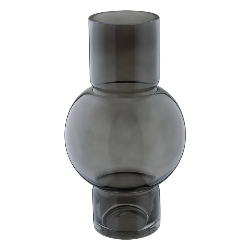 Eglo - Скляна ваза 28x15,5 см чорна