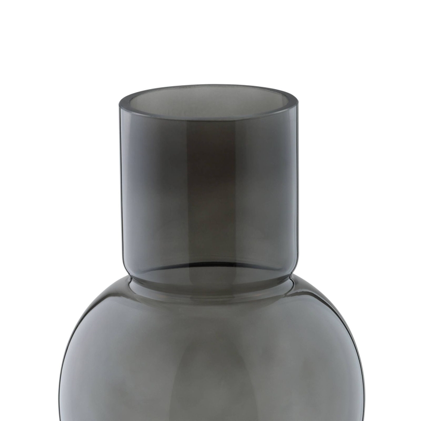 Eglo - Скляна ваза 28x15,5 см чорна