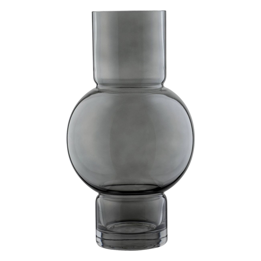 Eglo - Скляна ваза 28x15,5 см чорна