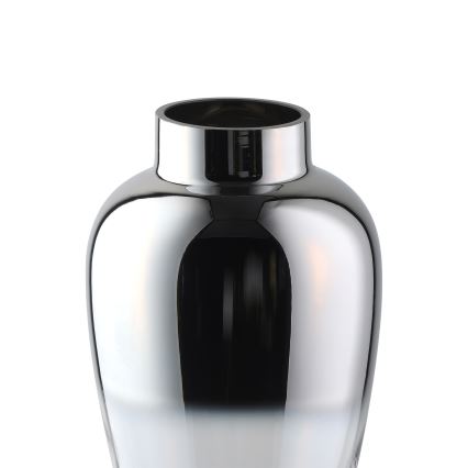 Eglo 421359 - Скляна ваза KENYASI 27x15,5 см глянцевий хром