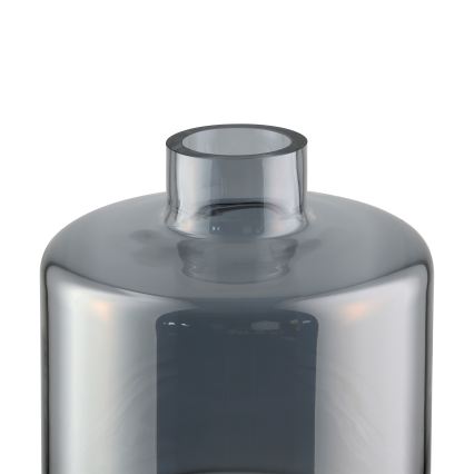 Eglo 421385 - Стеклянная ваза NABAS 24,5x21 cm чёрная/дымчатая