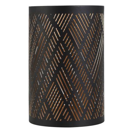 Eglo - Подсвечник 15x10 см черный/золотистый