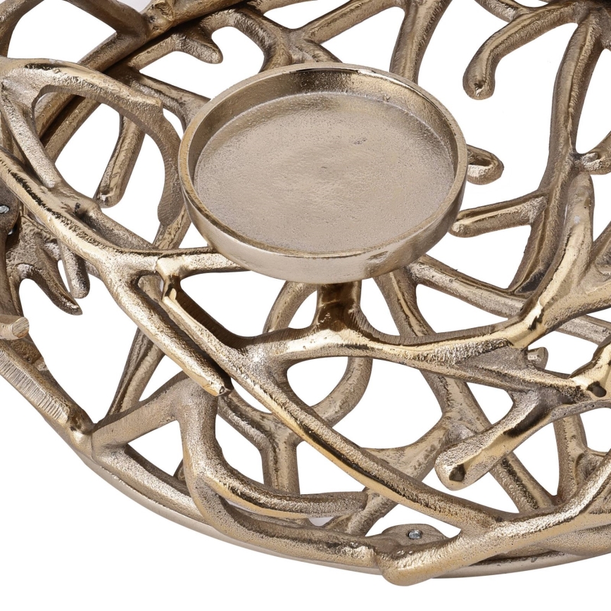 Eglo - Подсвечник 13,5x35 см золотистый