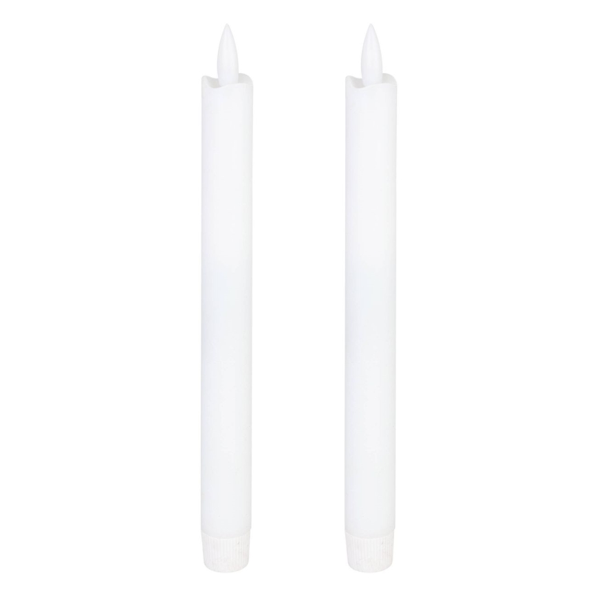 Eglo - Набір з 2х світлодіодних свічок LED/1xAAA 24,5 см білий