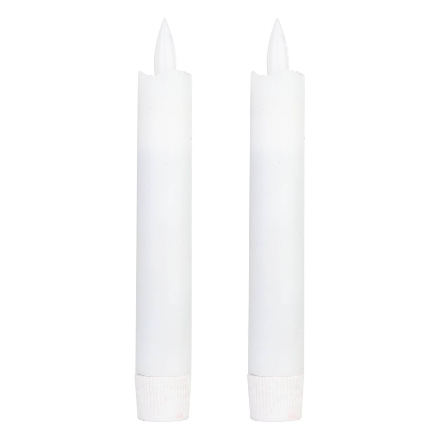 Eglo - НАБОР 2x Светодиодная свеча LED/1xAAA 15 см белый