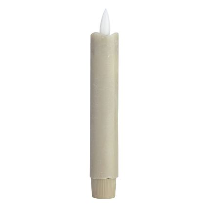 Eglo - НАБОР 2x Светодиодная свеча LED/1xAAA 15 см бежевый