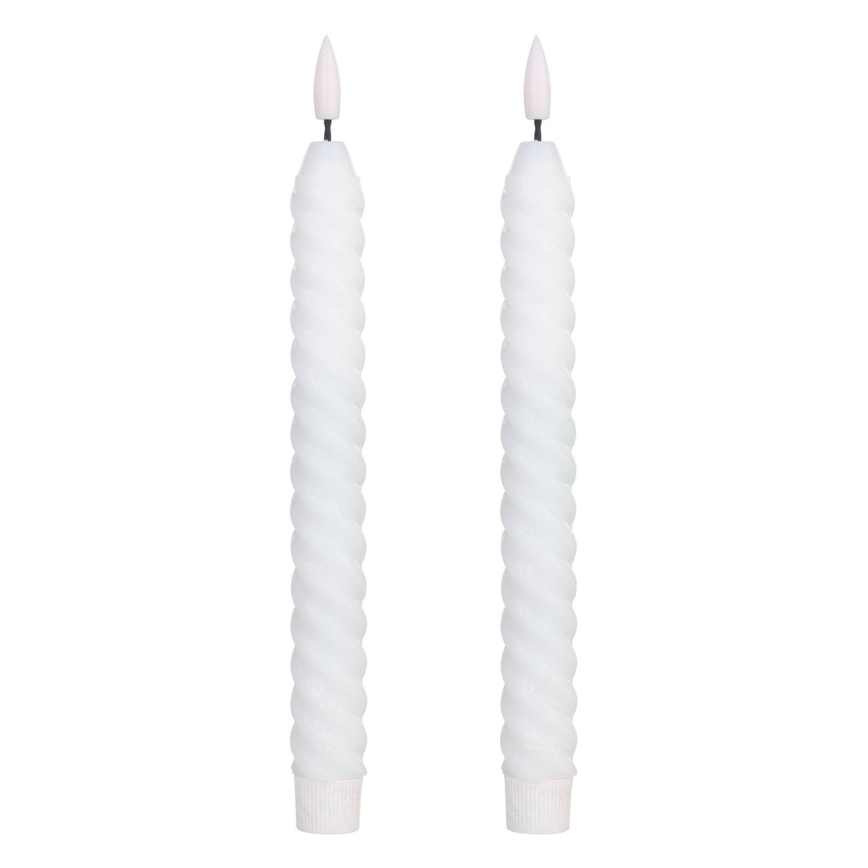 Eglo - Набір з 2х світлодіодних свічок LED/1xAAA 25 см білий