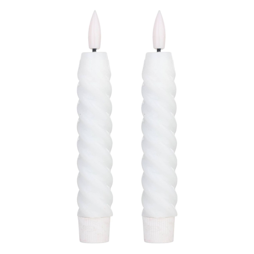 Eglo - НАБОР 2x Светодиодная свеча LED/1xAAA 15 см белый
