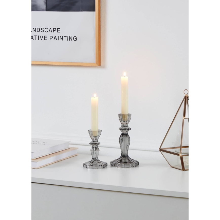 Eglo - Подсвечник 11x7,5 см серый