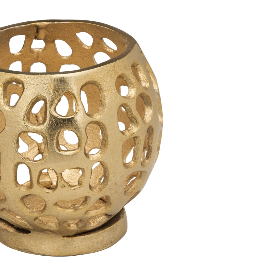 Eglo - Підсвічник 9,5x9,5 см золотий