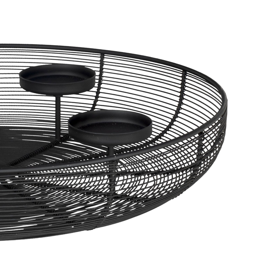 Eglo - Підсвічник діаметром 45 см чорний