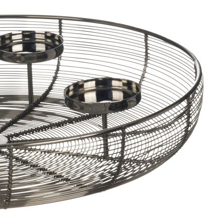 Eglo - Підсвічник діаметром 45 см, глянцевий хром