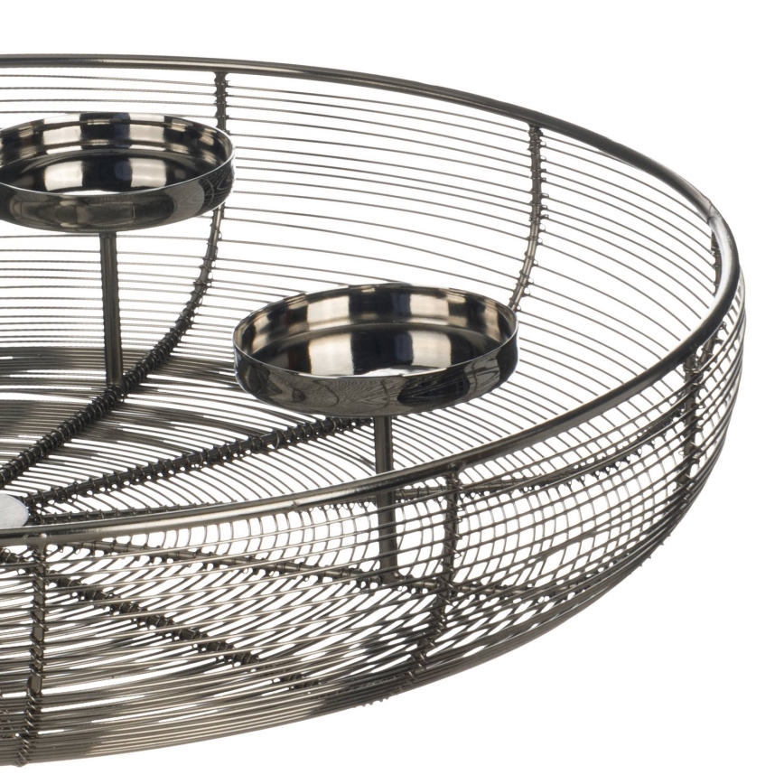 Eglo - Підсвічник діаметром 45 см, глянцевий хром