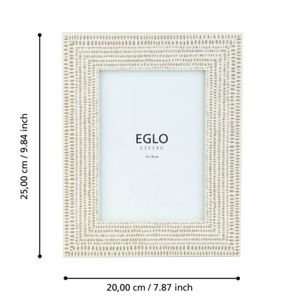 Eglo - Фоторамка 13x18 см кремовый
