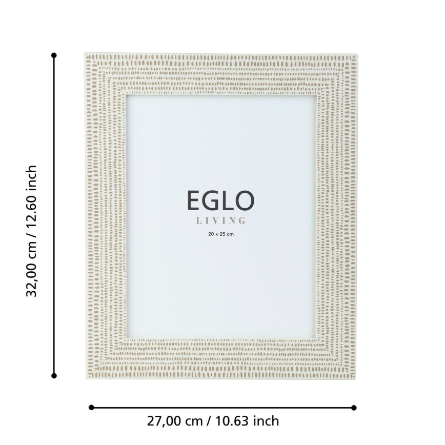 Eglo - Фоторамка 20x25 см кремовый