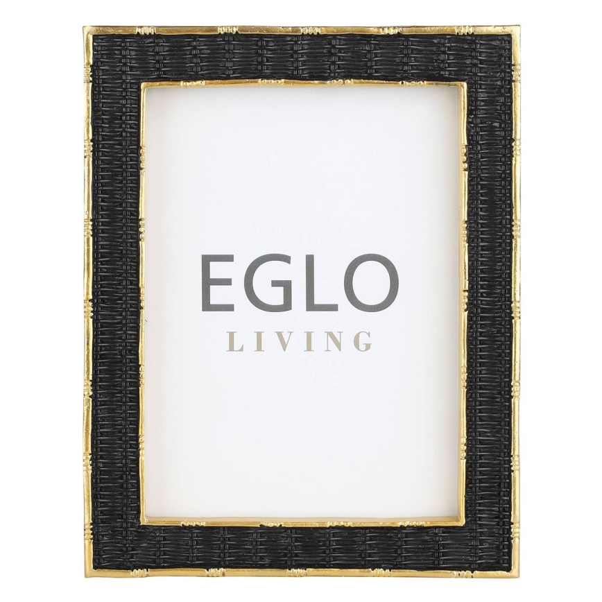 Eglo - Фоторамка 13x18 см чорний/золотий