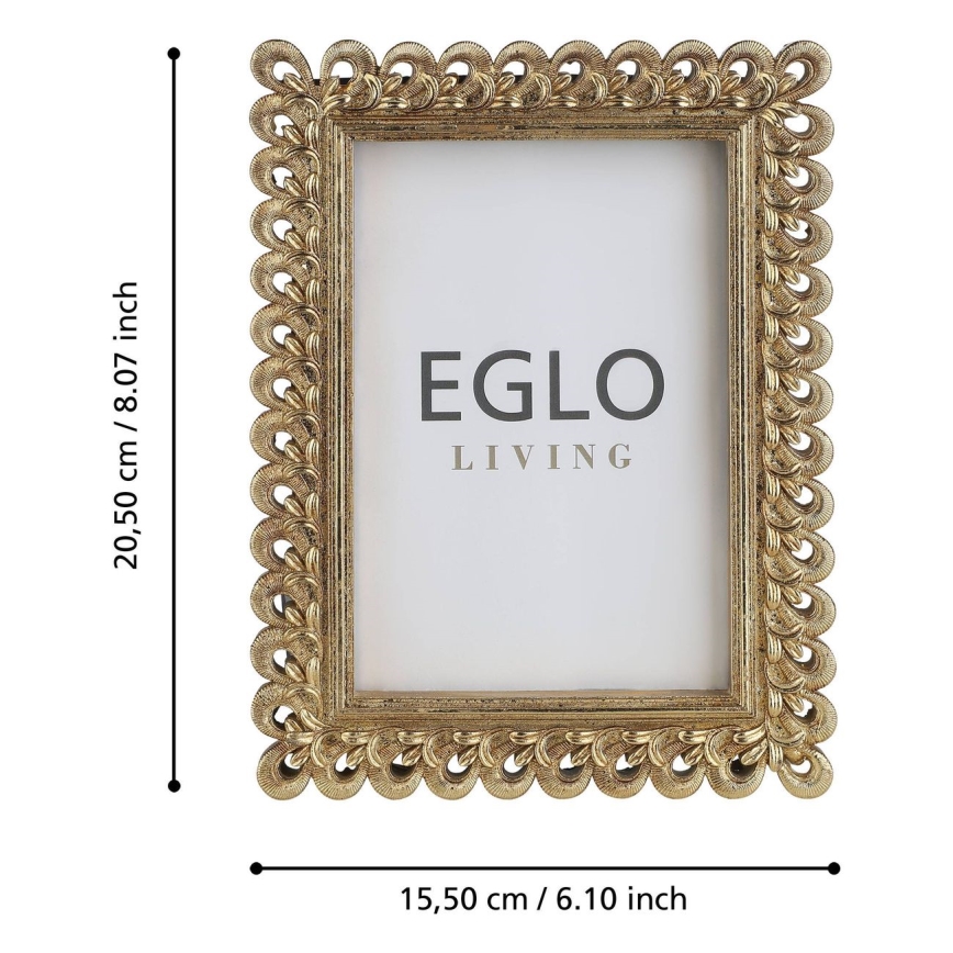 Eglo - Фоторамка 10x15 см золотий