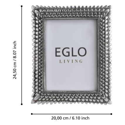 Eglo - Фоторамка 13x18 см срібний