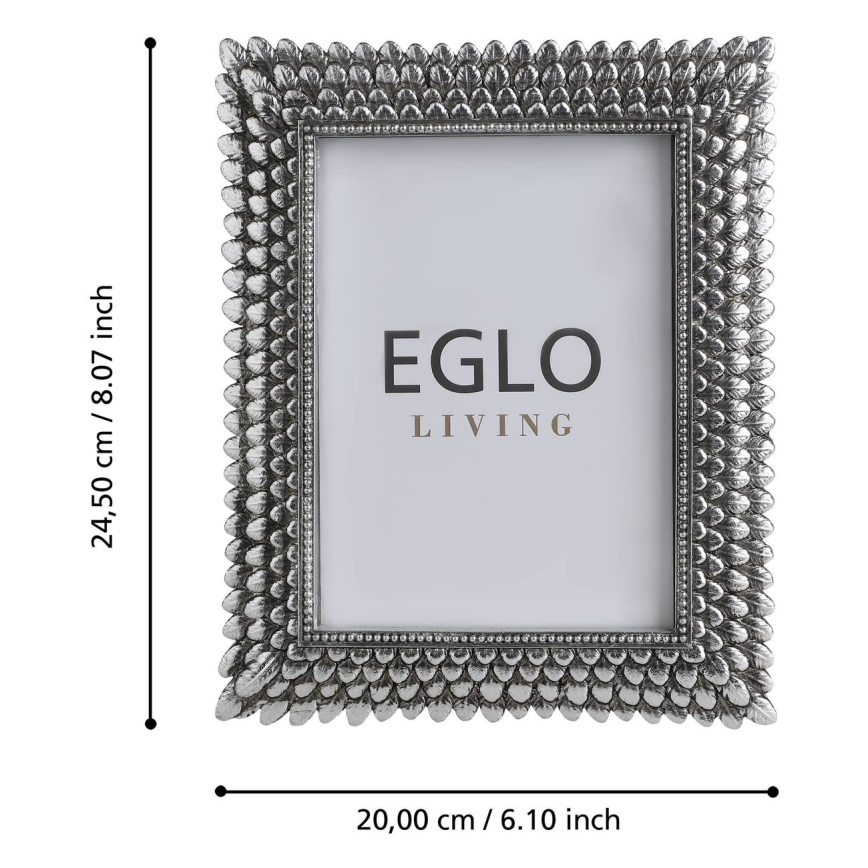 Eglo - Фоторамка 13x18 см срібний