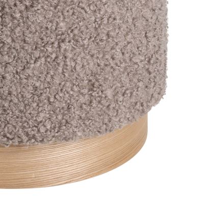 Eglo - НАБОР 2x Табурет диаметр 31,5/38,5 см коричневый