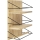 Eglo 424556 - Настенная полка MAINTIMBATO 41x33 cm дуб