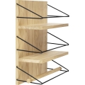 Eglo 424556 - Настінна полиця MAINTIMBATO 41x33 см дуб