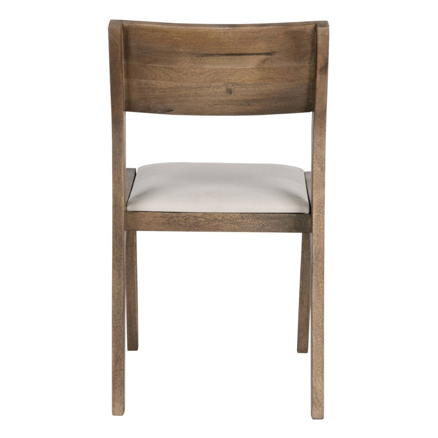 Eglo - Обеденный стул 84x55 см коричневый/кремовый