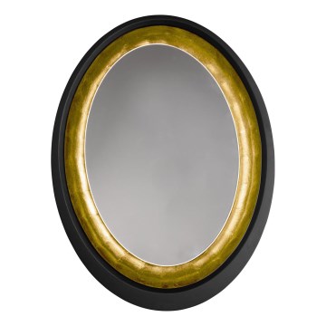 Eglo 425061 - Настінне дзеркало BONTANG 80x60 см чорне/золоте