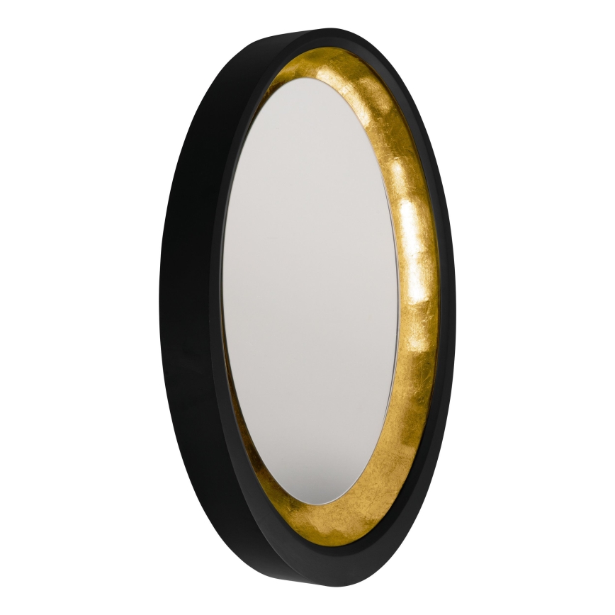 Eglo 425061 - Настінне дзеркало BONTANG 80x60 см чорне/золоте