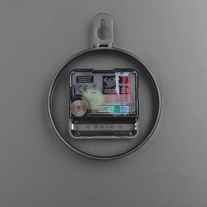 Eglo - Настенные часы 1xAA диаметр 30 см черный