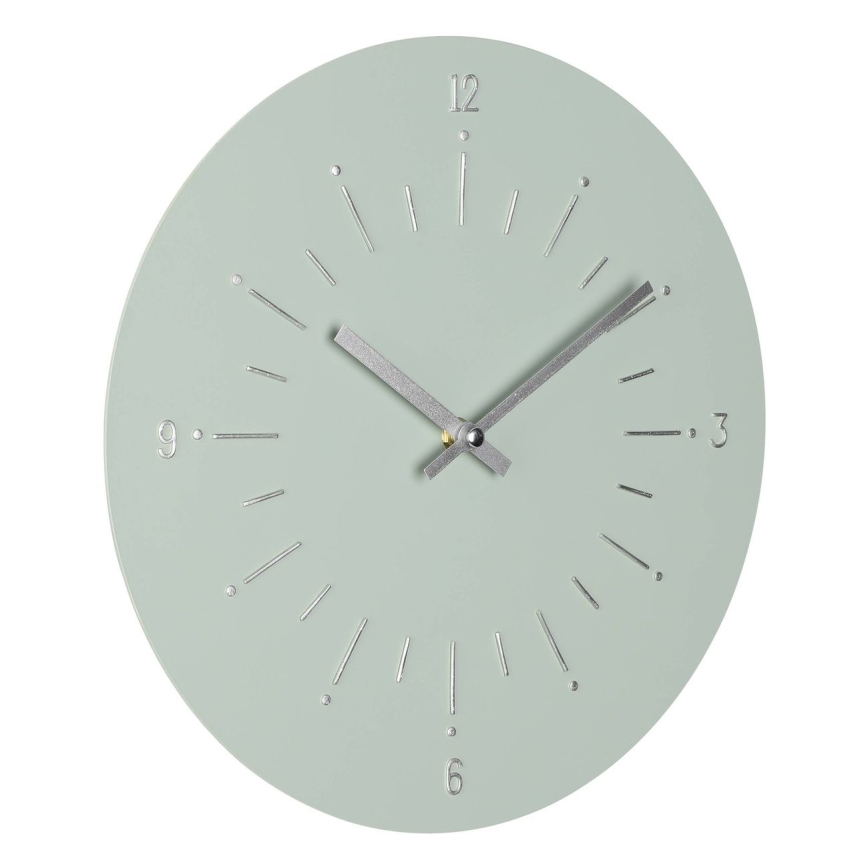 Eglo - Настенные часы 1xAA диаметр 30 см зеленый