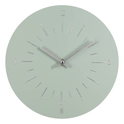 Eglo - Настенные часы 1xAA диаметр 30 см зеленый