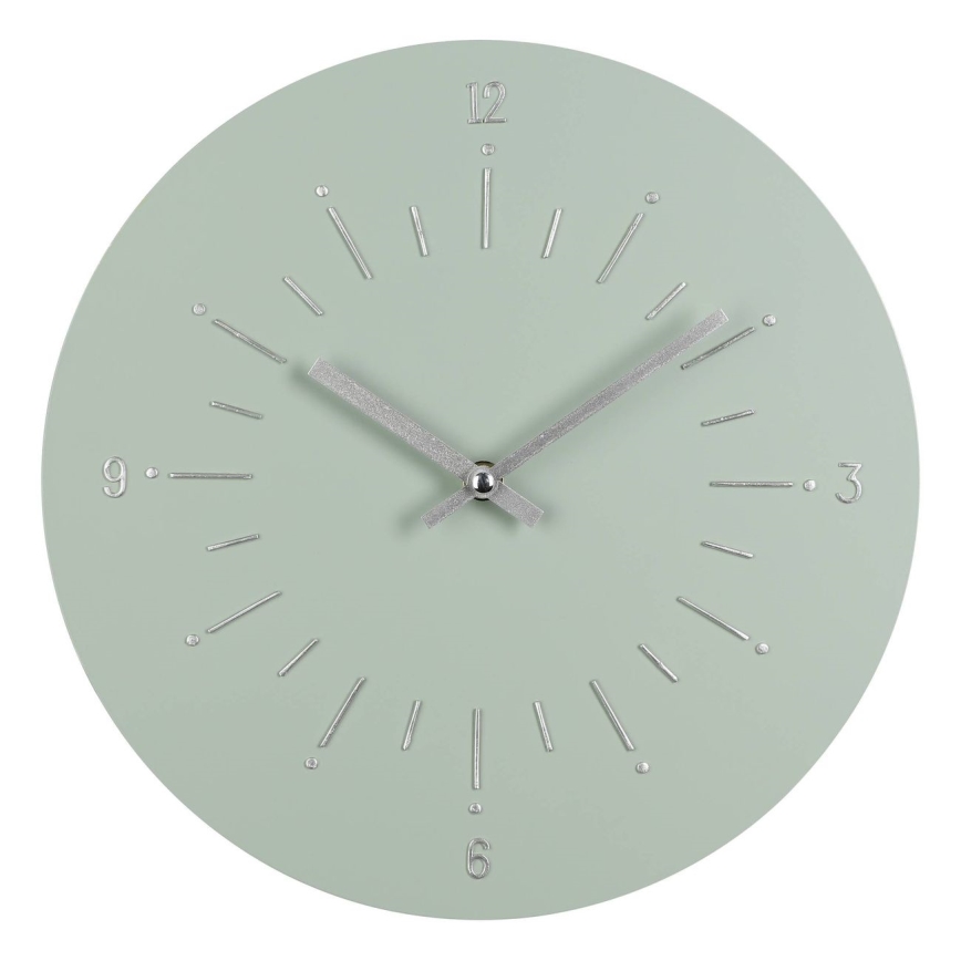 Eglo - Настенные часы 1xAA диаметр 30 см зеленый