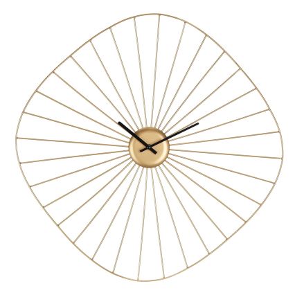 Eglo 425517 - Настінний годинник MATSUMOTO 1xAA 60x60 см золотистий