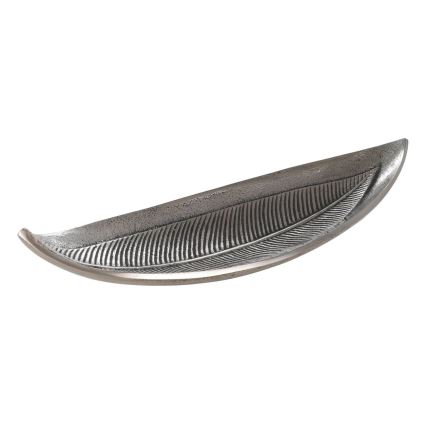 Eglo - Декоративний піднос 14x38,5 см срібний