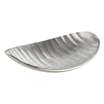Eglo - Декоративный поднос 18,5x26 см серебристый