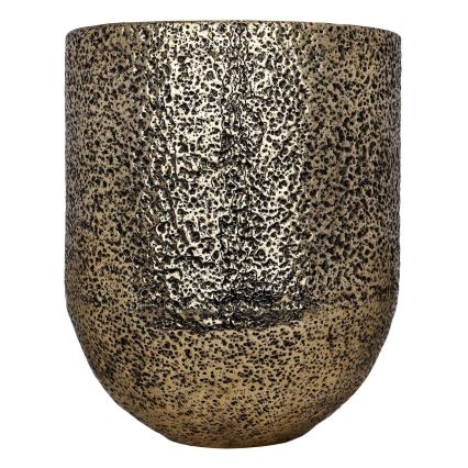 Eglo - Металлический цветочный горшок 50x42 см золотистый