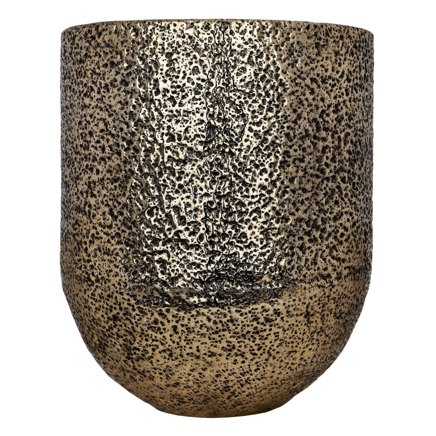 Eglo - Металлический цветочный горшок 50x42 см золотистый