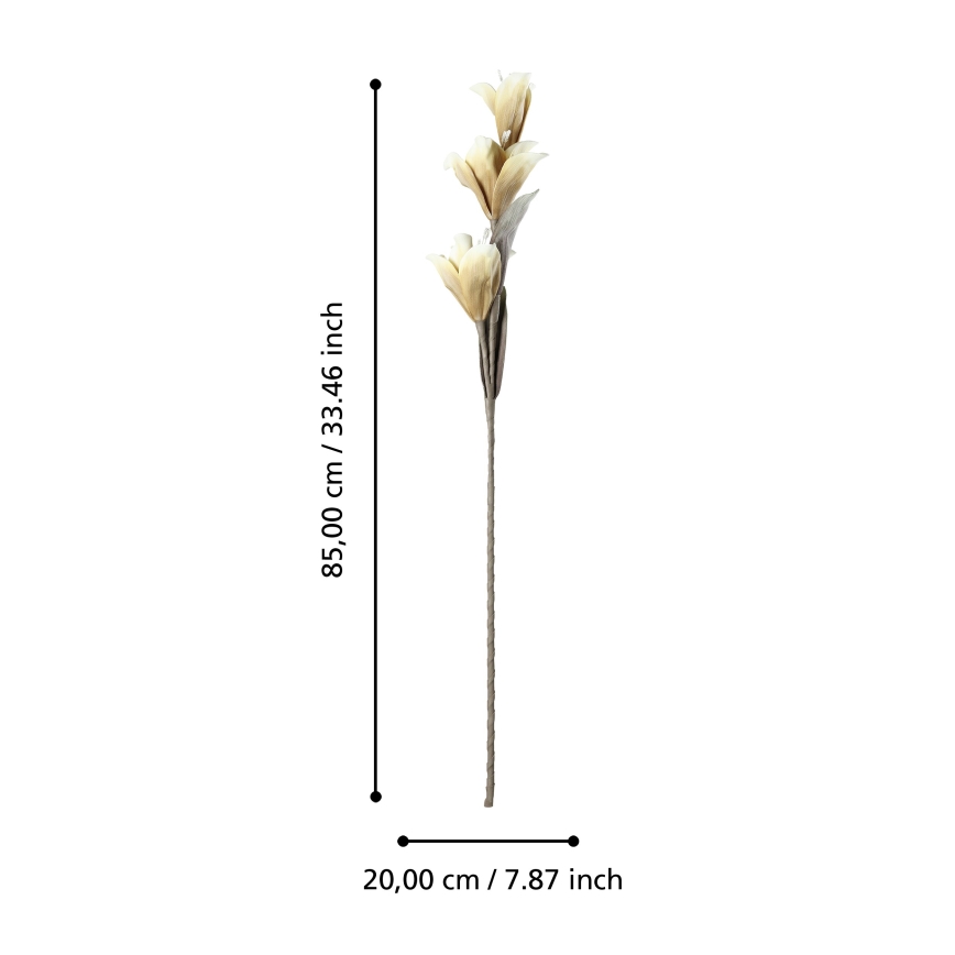 Eglo - Штучна квітка 85 см жовтий