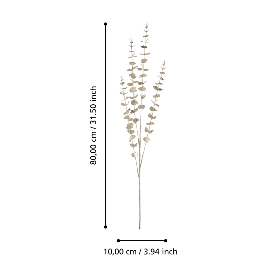 Eglo - Штучна квітка 80 см золотий
