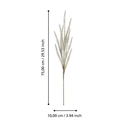 Eglo - Штучна квітка 75 см золотий